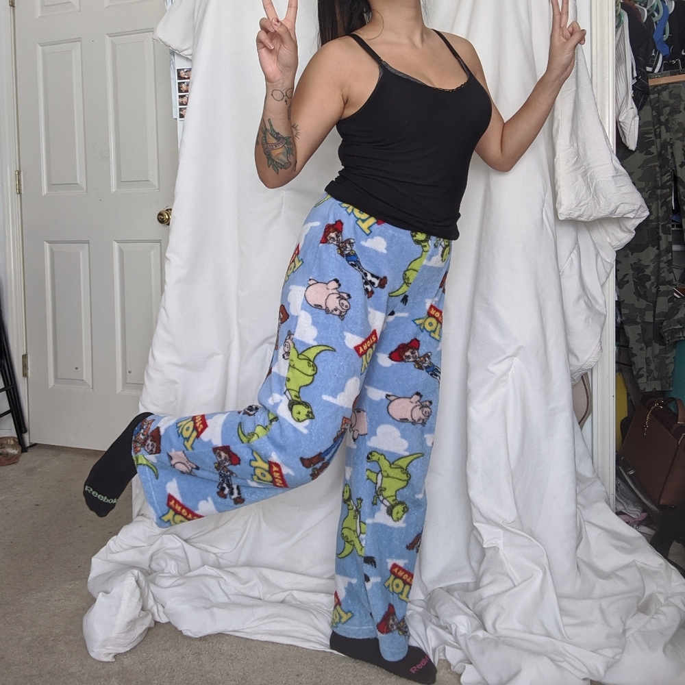 Fuzzy Soft Disney Pixar Toy Story Pajama Pants